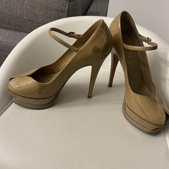Yves saint lauren patent leather platforms - Picture 4 of 11